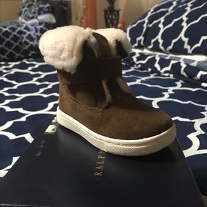 Ralph Lauren Toddler fur boots
